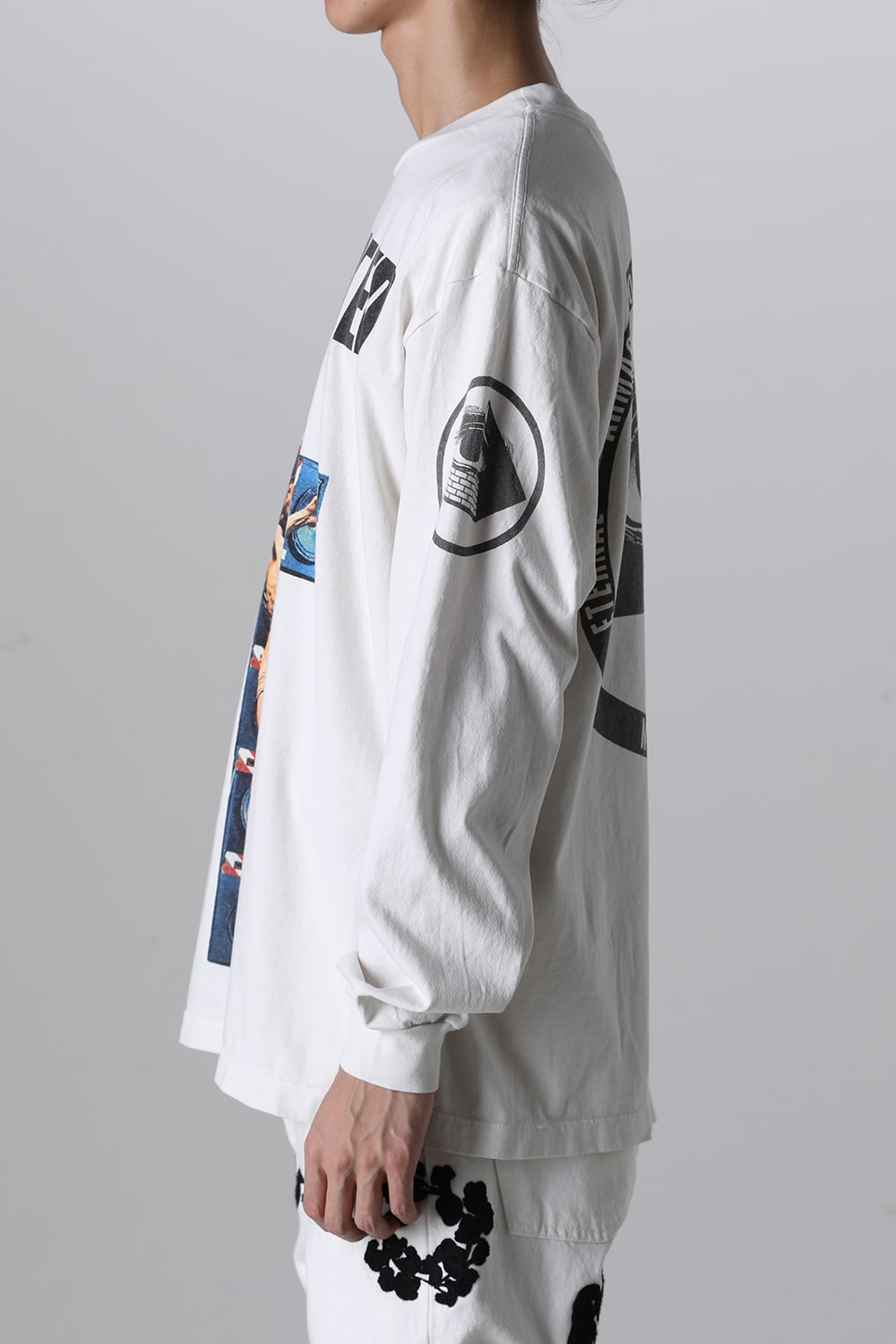 KOSUKE KAWAMURA × ©SAINT M×××××× COMPLICATED Long sleeve T-shirt