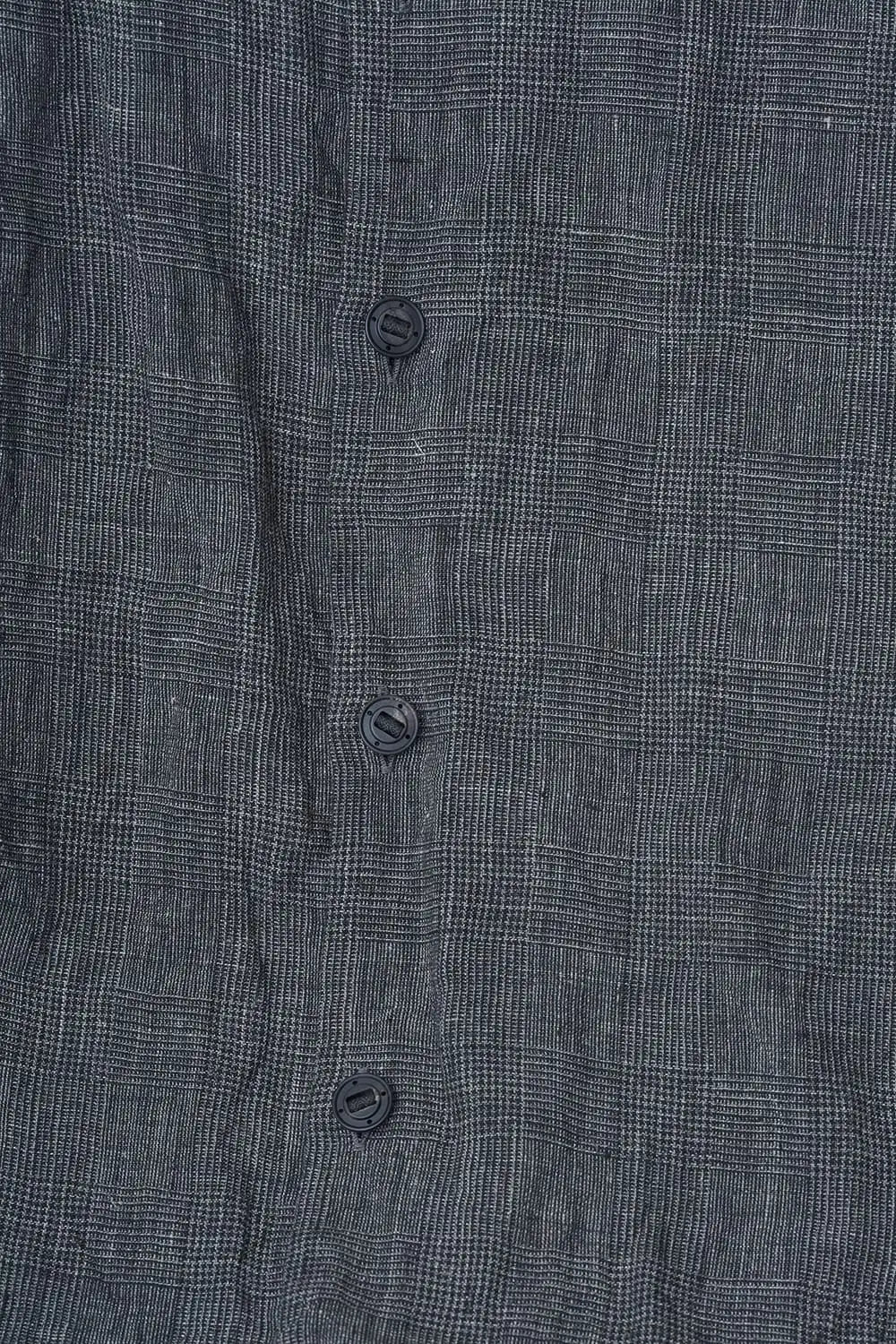 Coat linen / glen check