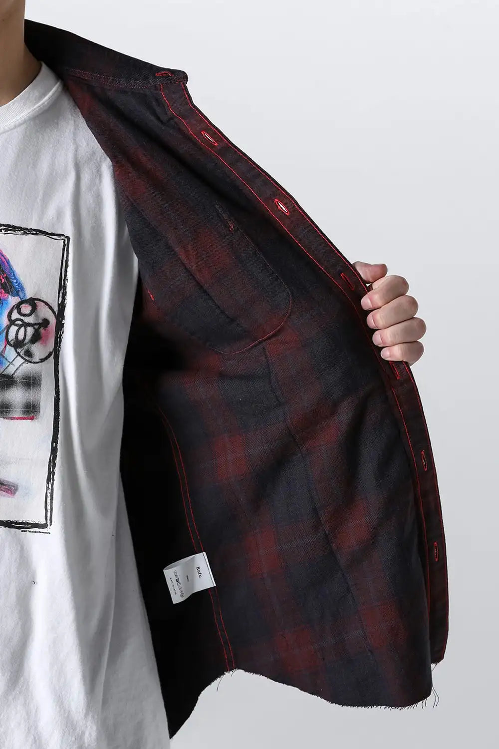 Remake Shirt Black Dye - 03