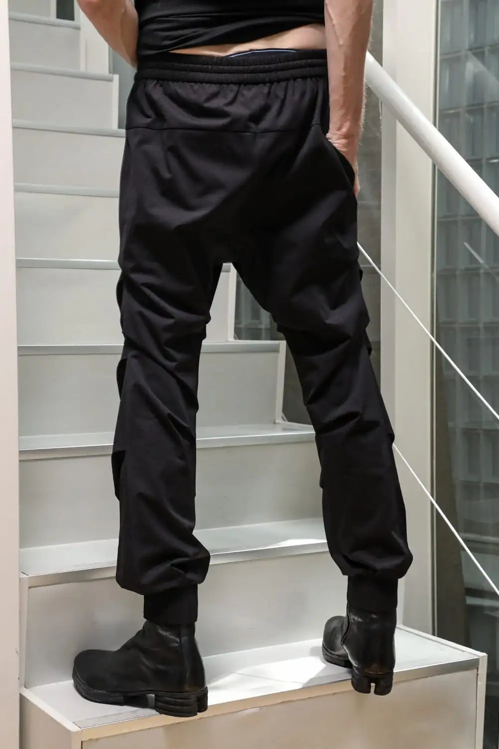 Jogger pants water repellent polyester