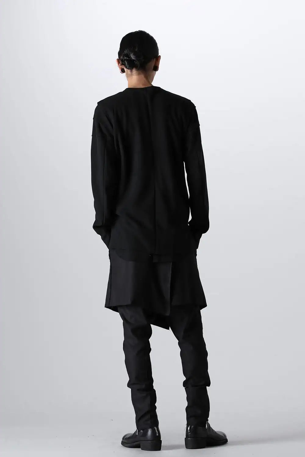 Separated Knit (Vest & 2 Shoulder L/S) Black