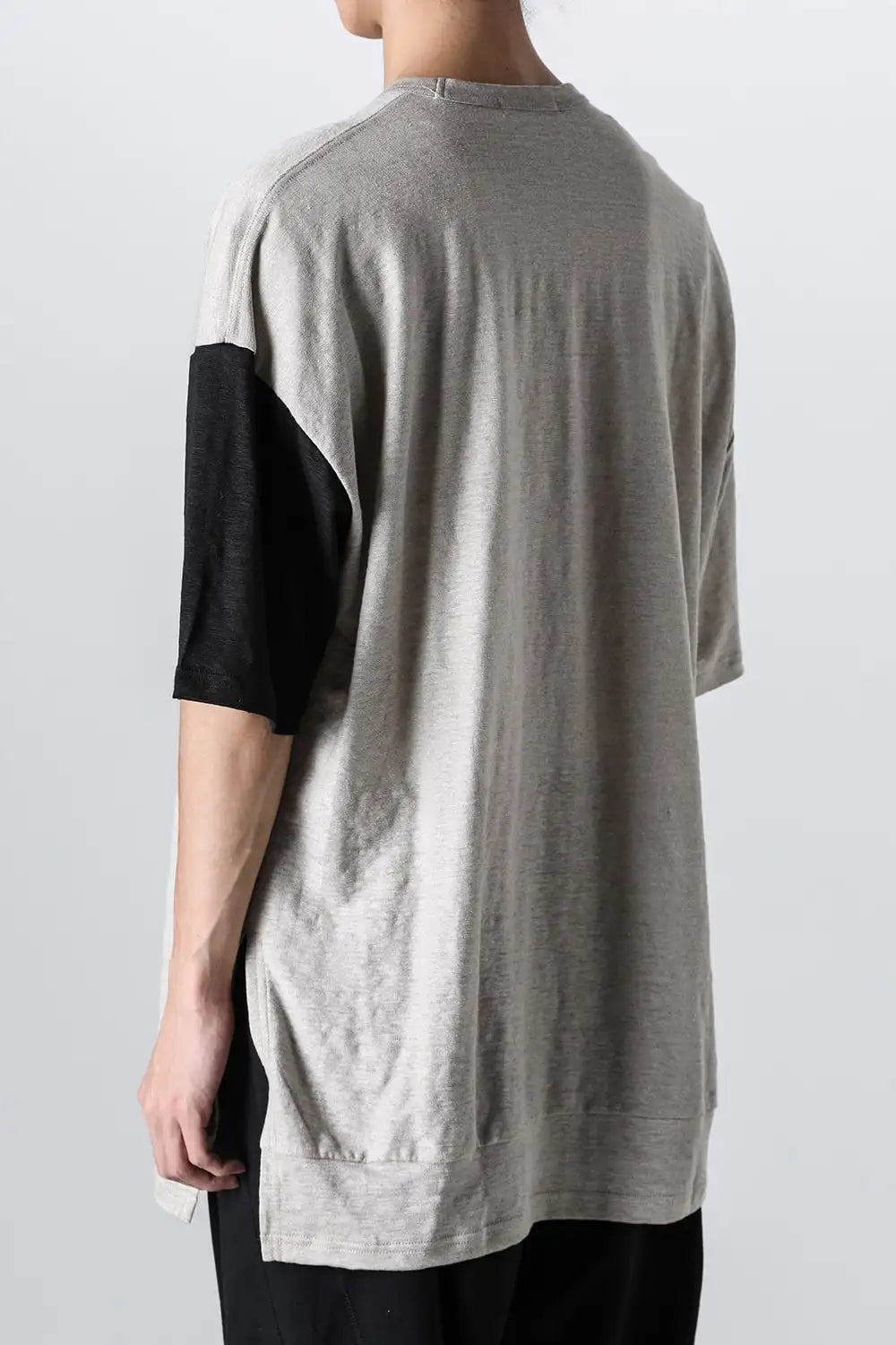 Layered Short Sleeve Reversible T-shirt