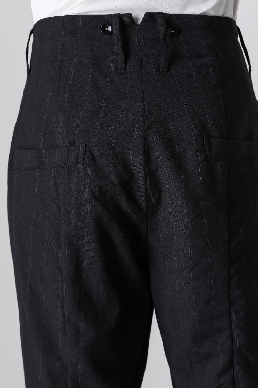 New Silhouette Trousers Stripe Serge Wool DRIFTER( ST ver.)