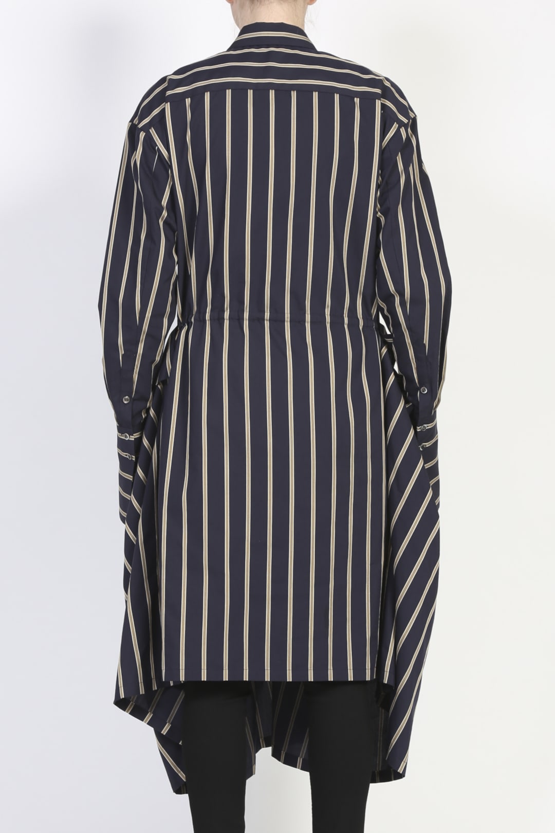 LINE STRIPE WRAP SHIRTS UNSEX