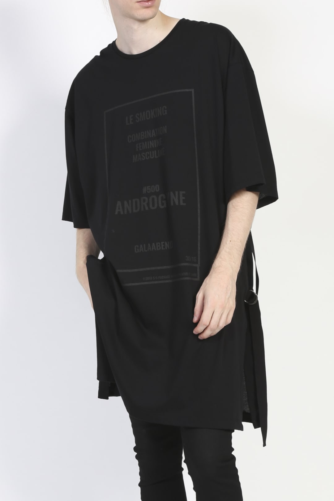 30/1 Mercerization Jersey Oversized PRINT TEE LONG