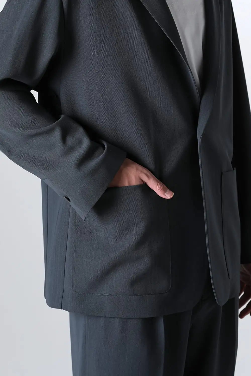 リラックスドショルダージャケット Charcoal