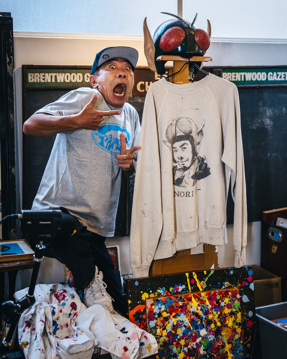 Noritake Kinashi × ©SAINT M×××××× NORIDA Sweat shirt