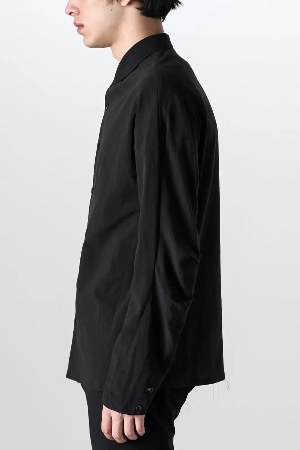 シャツ ルーズフィット コットンリネン