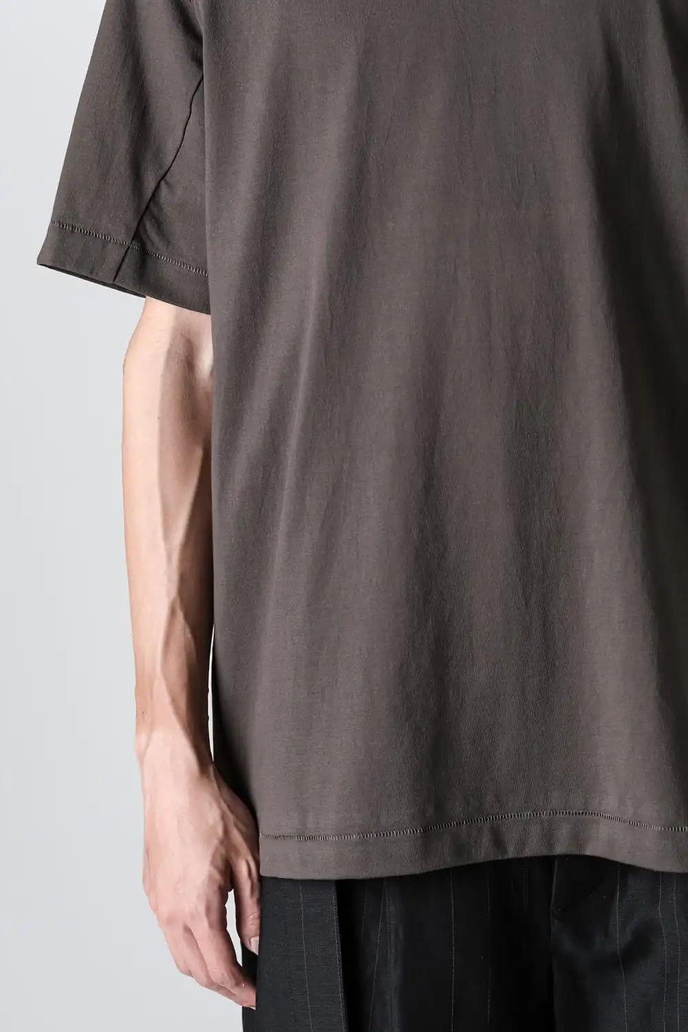 Short sleeve cotton jersey Mad Gray