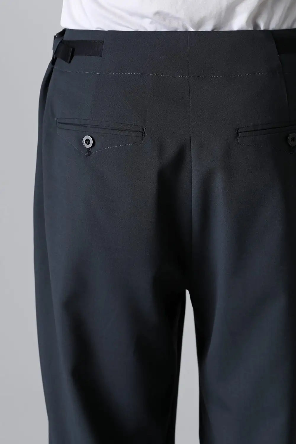 Two Tucks Tapered Trousers