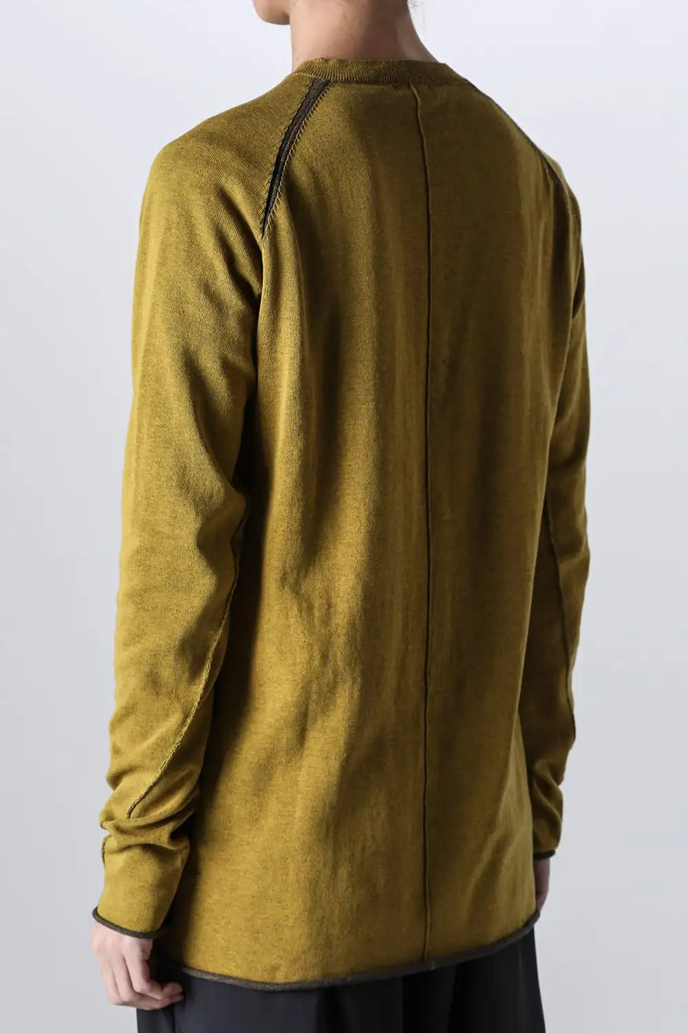 ロングスリーブハイツイストコットン Yellow