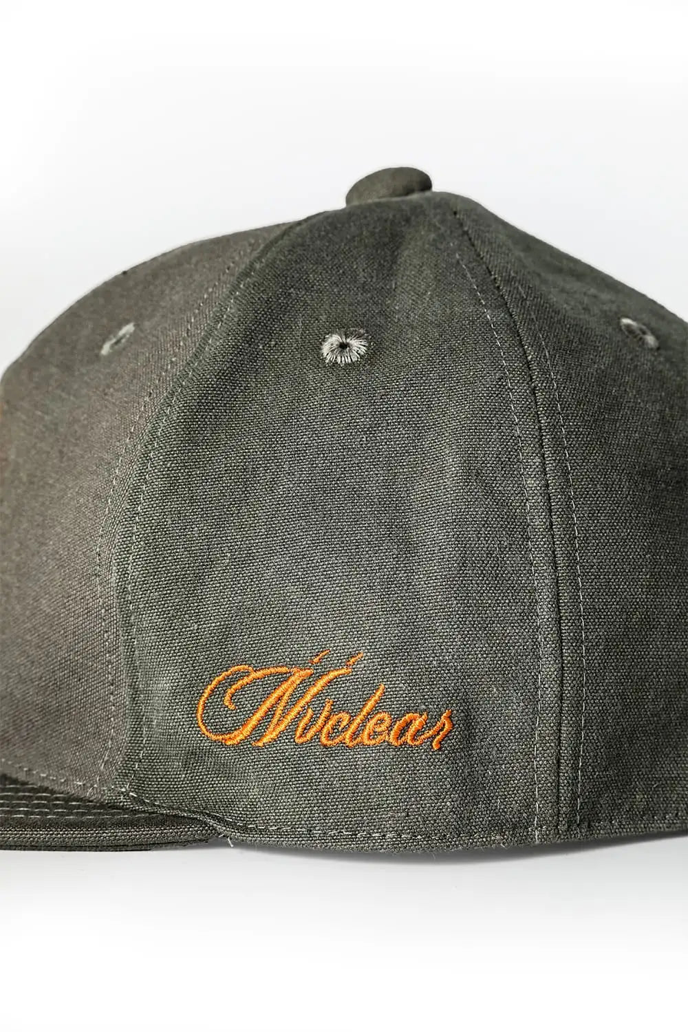 NV LOGO FR ARMY COTTON CAP VINTAGE GREEN × Orange