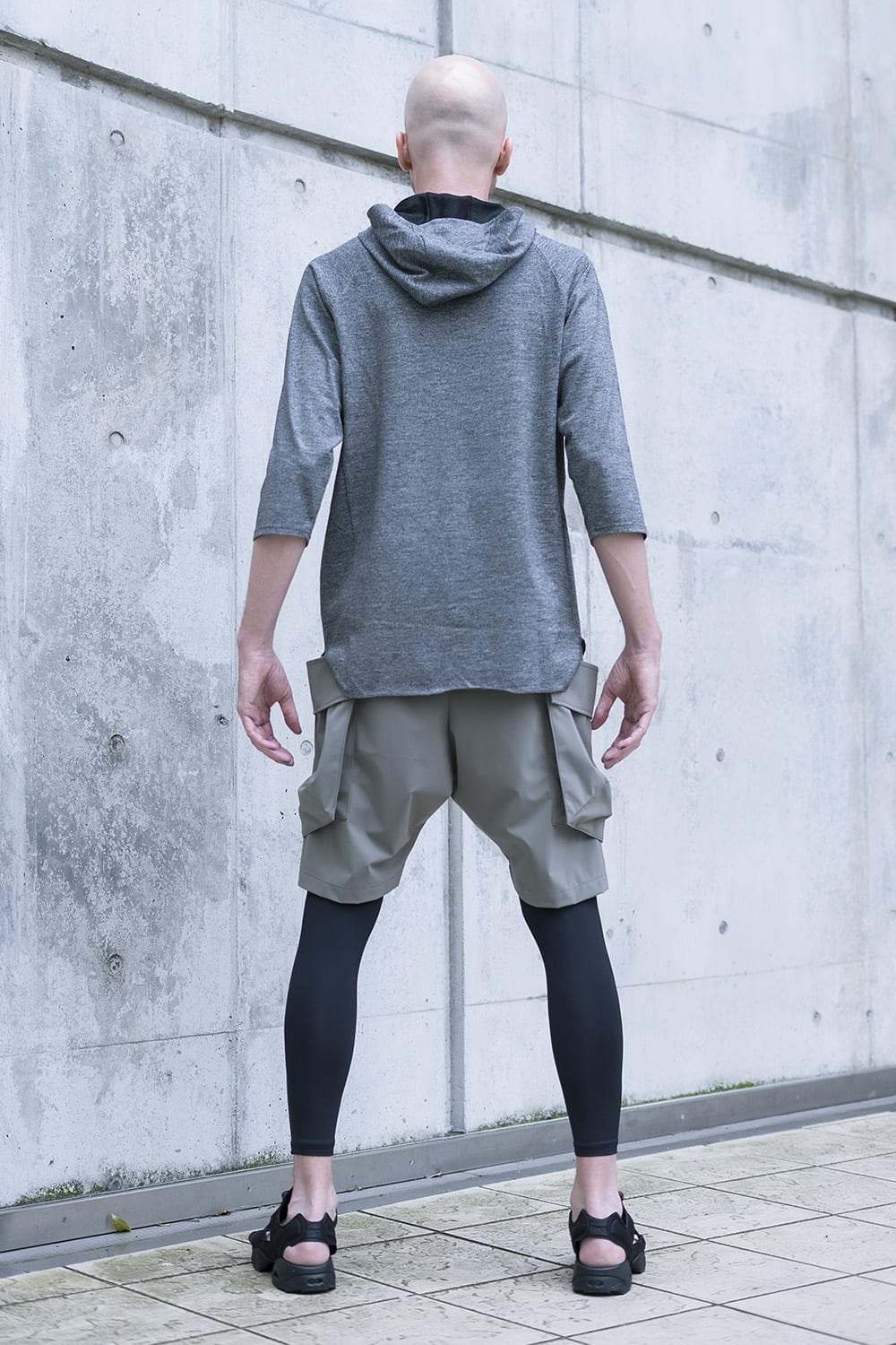 3/4 SLEEVE PARKA Gray - CM-1804