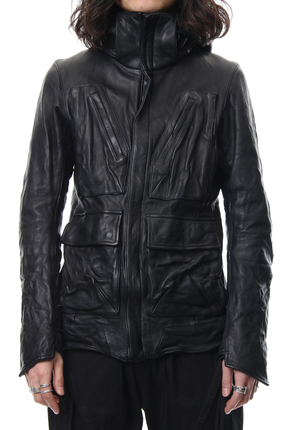 MILITARY LEATHER JACKET