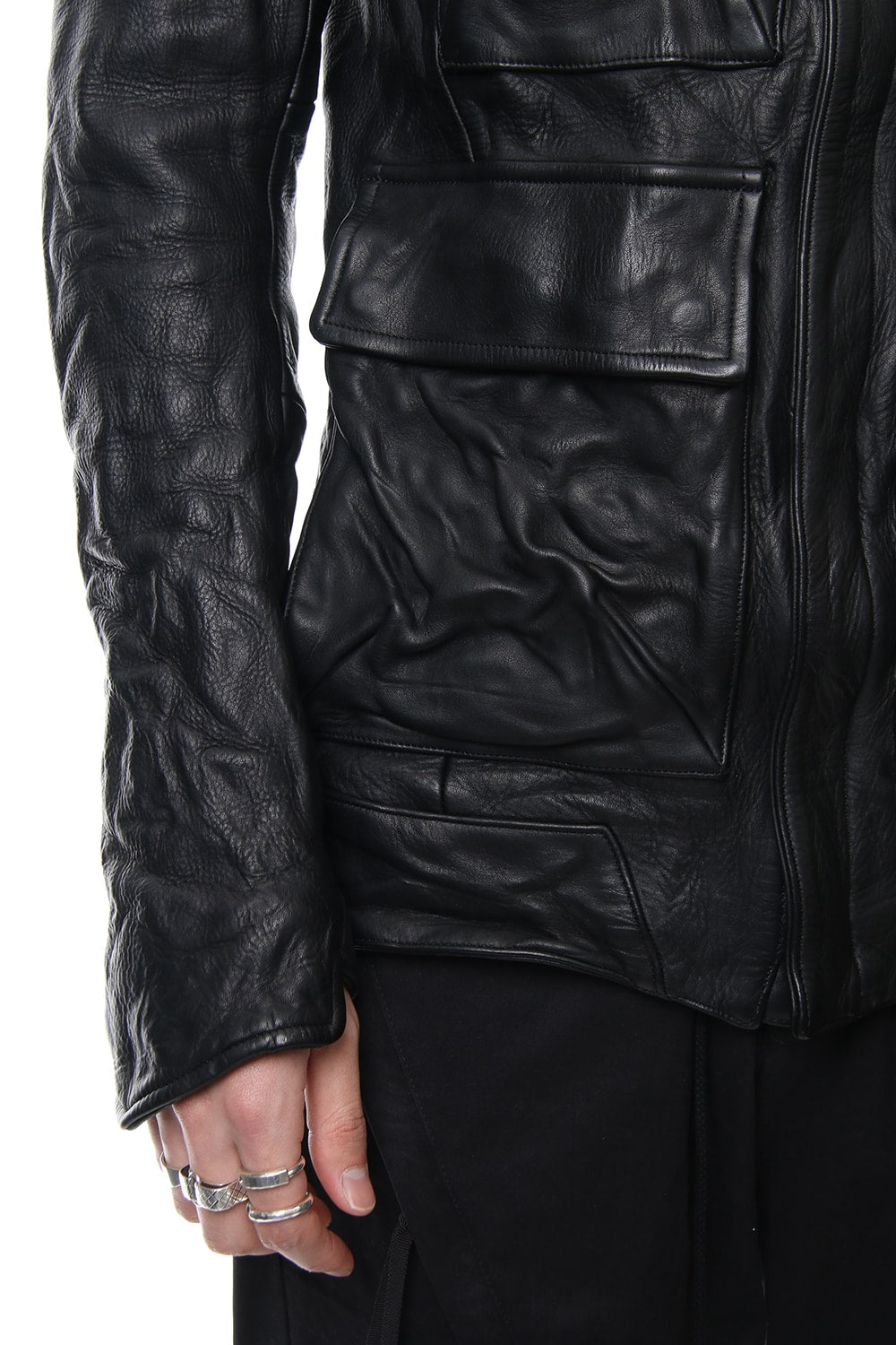 MILITARY LEATHER JACKET