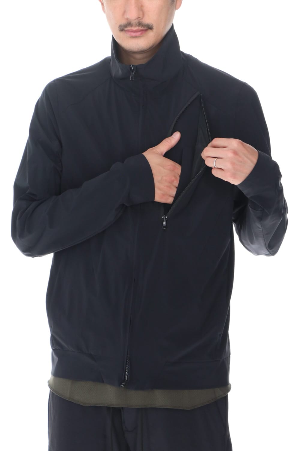 Survival Track Jacket Black