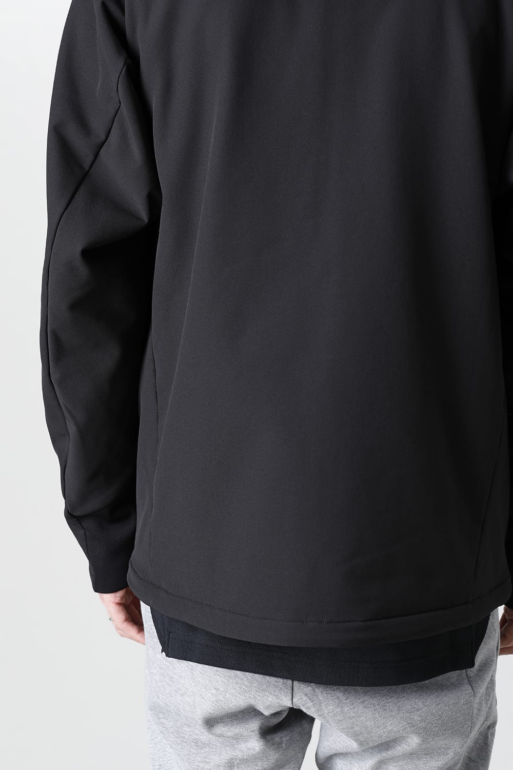 Vacuum Neck Soft Shell Parka Black