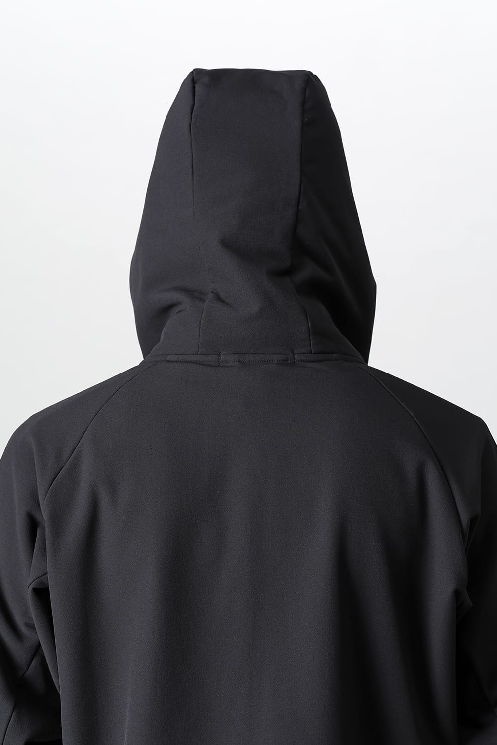 Vacuum Neck Soft Shell Parka Black