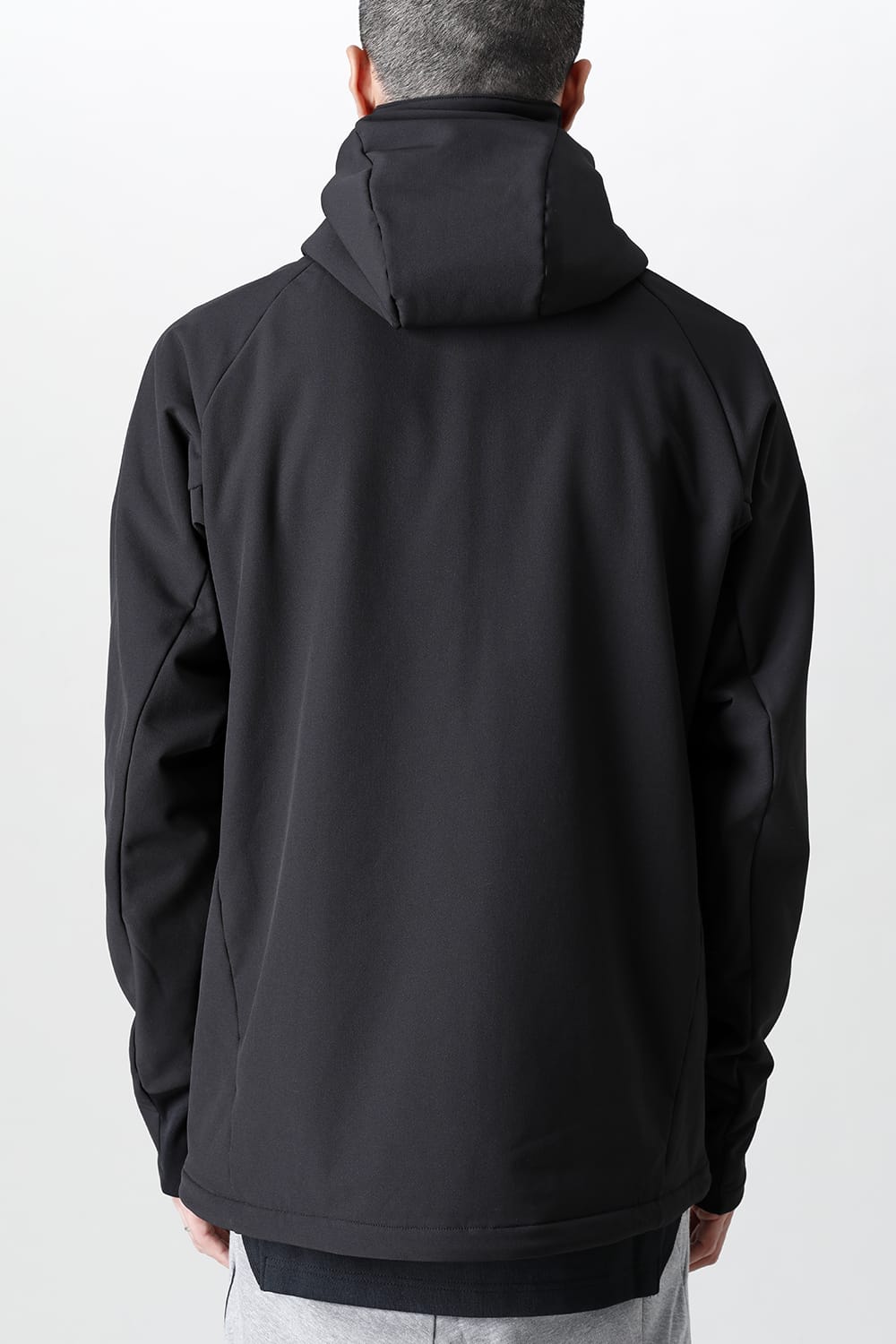 Vacuum Neck Soft Shell Parka Black