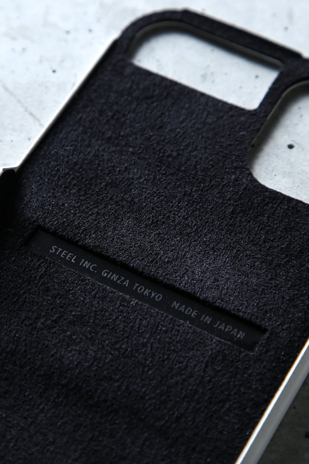 FLAP iPhone11pro Case Holder + Stand - WHITE POUDER COAT