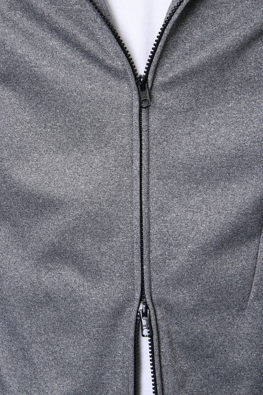 ZIP UP VACUUM NECK PARKA