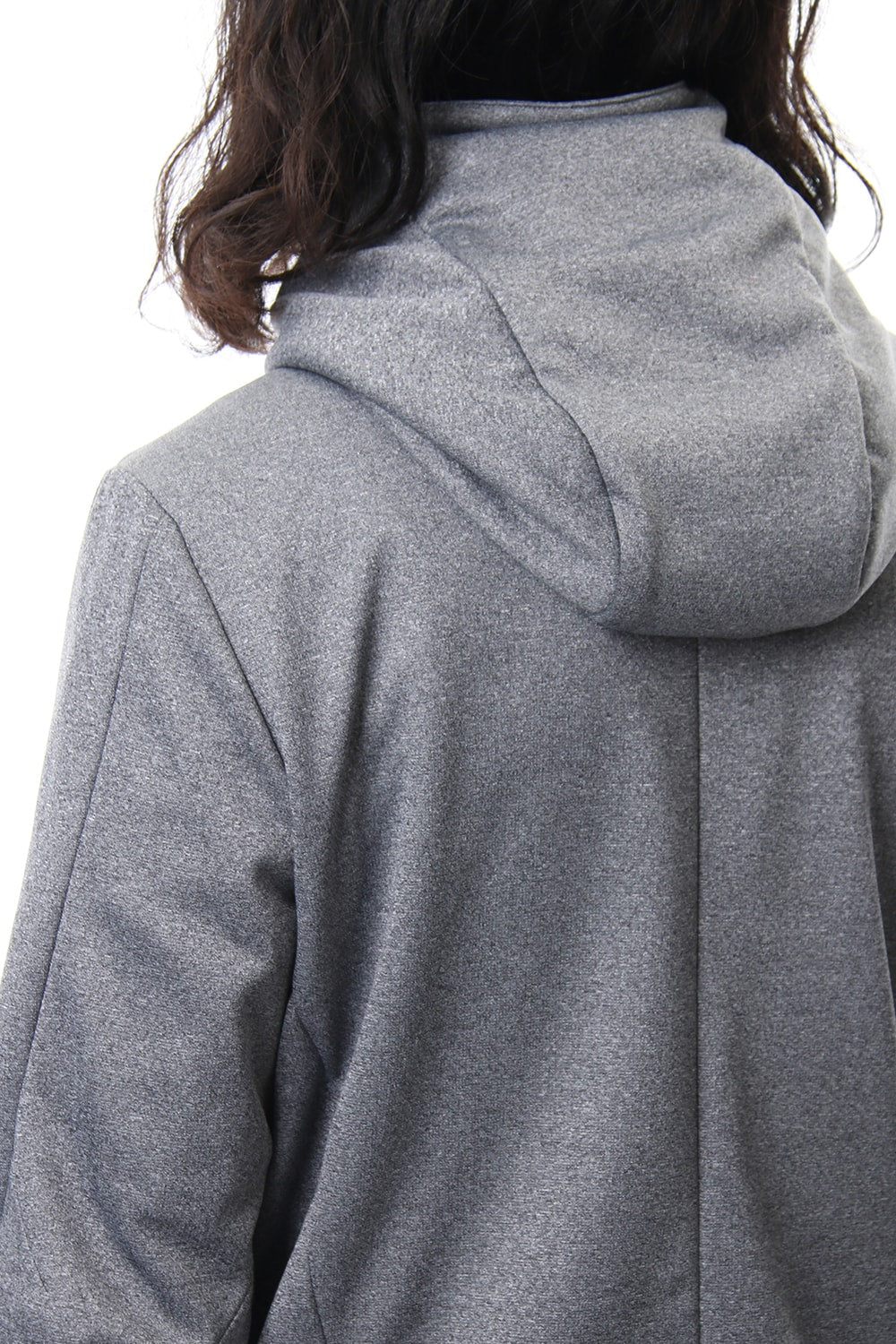 ZIP UP VACUUM NECK PARKA