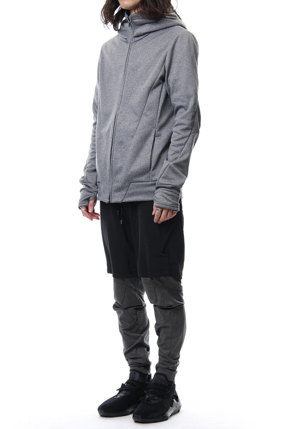 ZIP UP VACUUM NECK PARKA