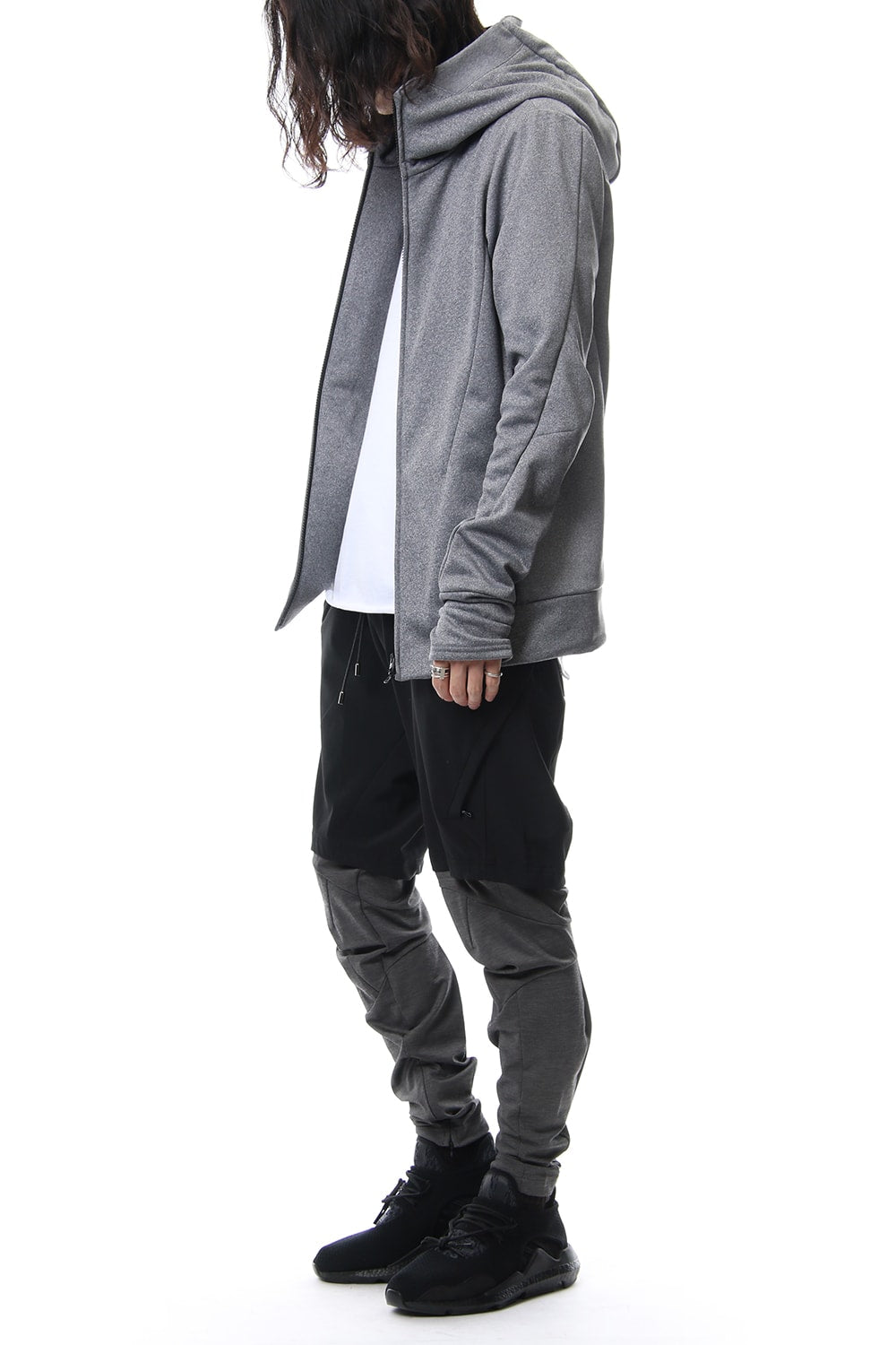 ZIP UP VACUUM NECK PARKA