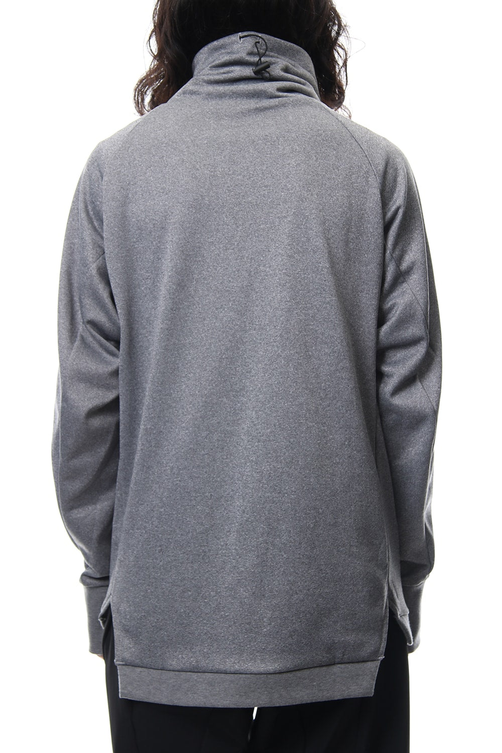 COVERED NECK L/S