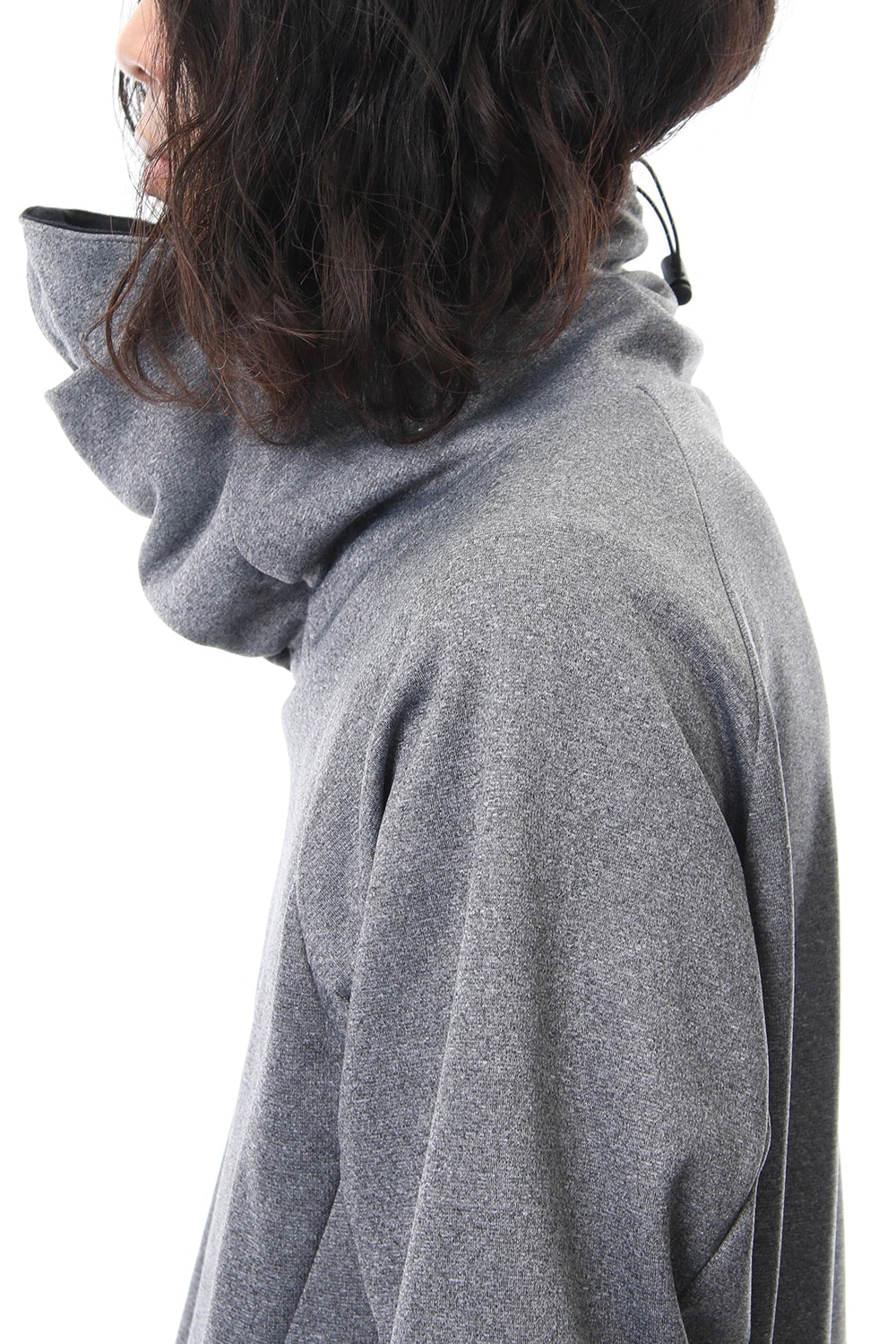 COVERED NECK L/S