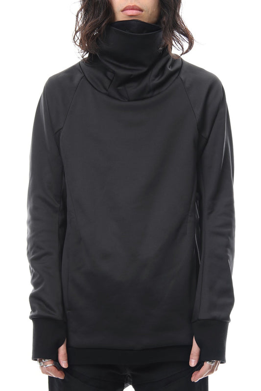 COVERED NECK L/S