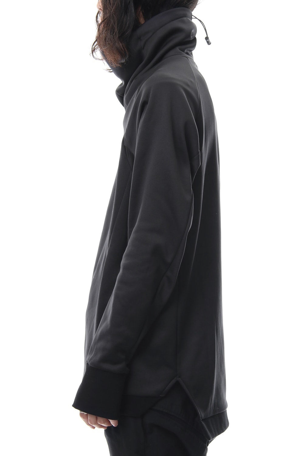 COVERED NECK L/S