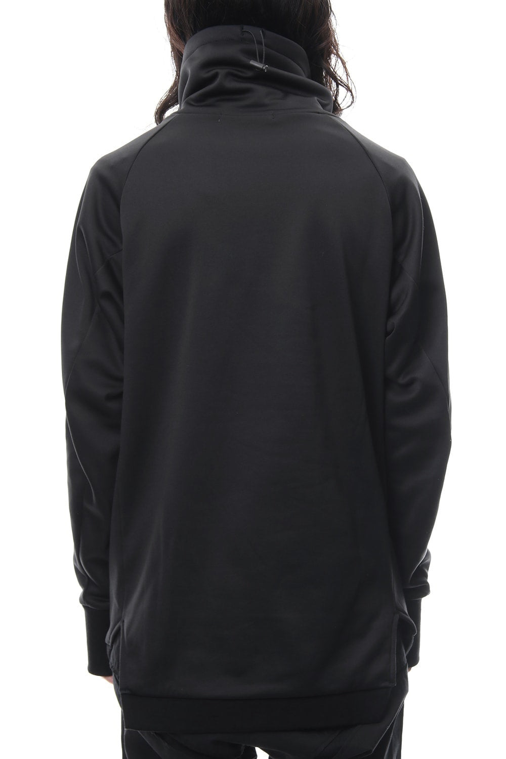 COVERED NECK L/S