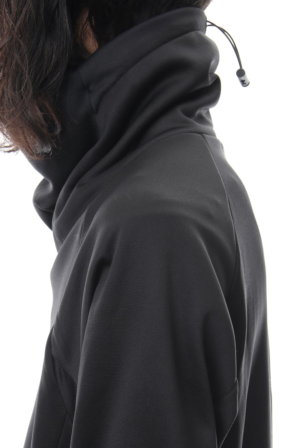 COVERED NECK L/S