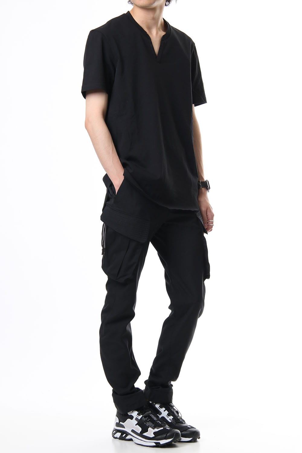 CRACK NECK S/S - CM-1803