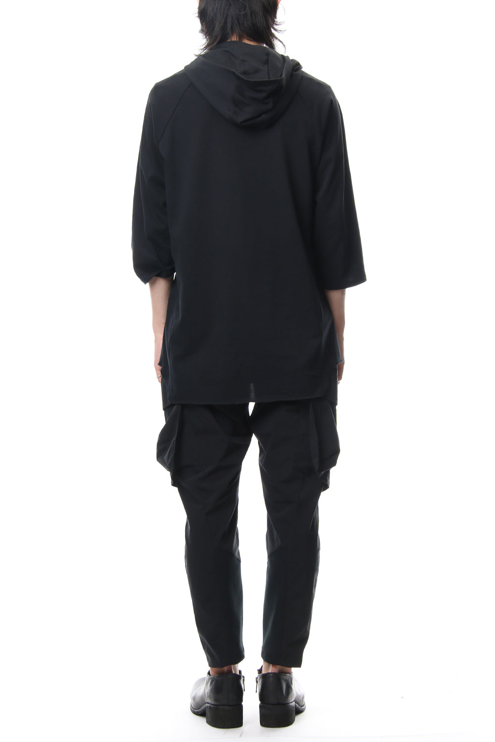 3/4 SLEEVE PARKA Black - CM-1804