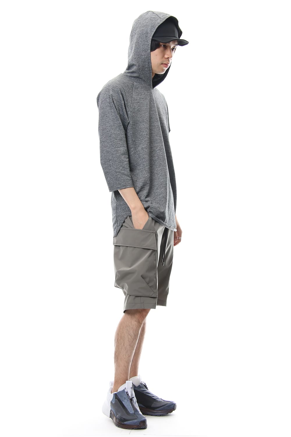 3/4 SLEEVE PARKA Gray - CM-1804