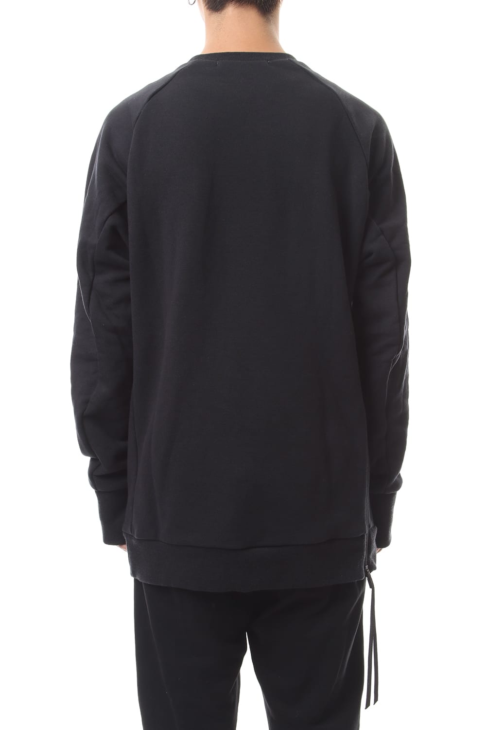 SURVIVAL CREW NECK TOP BLACK