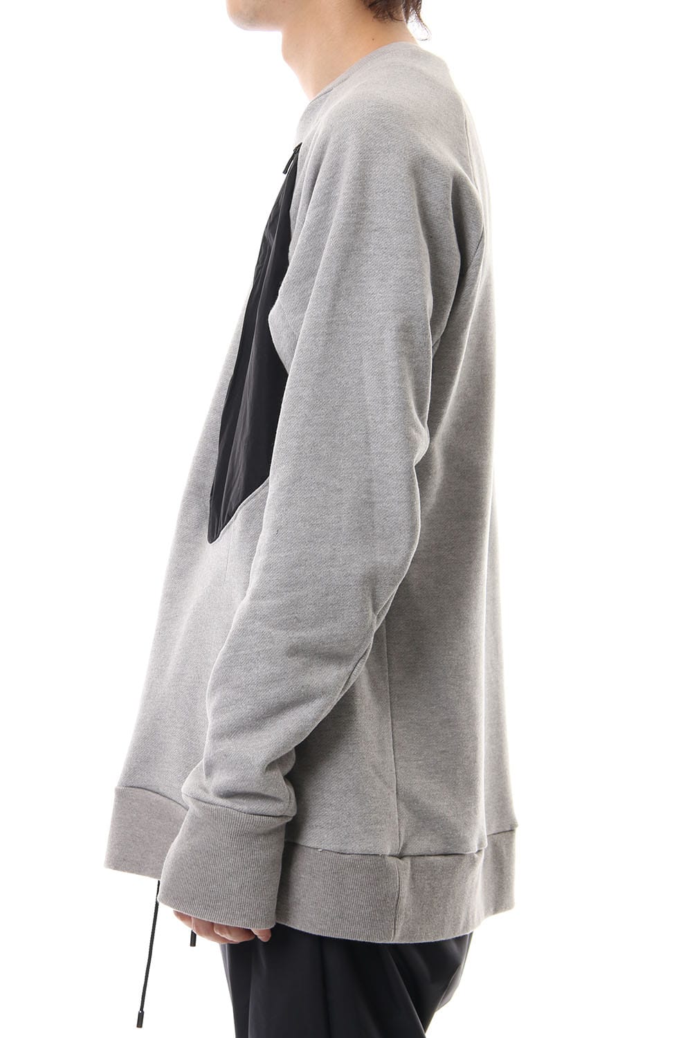 SURVIVAL CREW NECK TOP T.GRAY