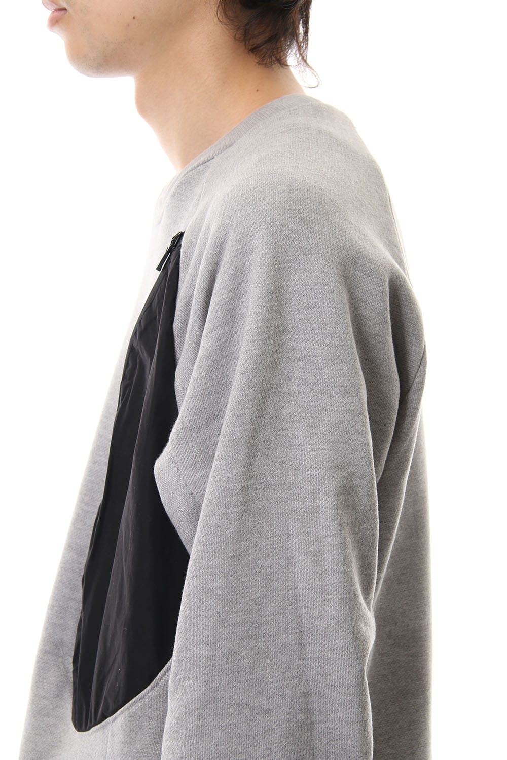 SURVIVAL CREW NECK TOP T.GRAY