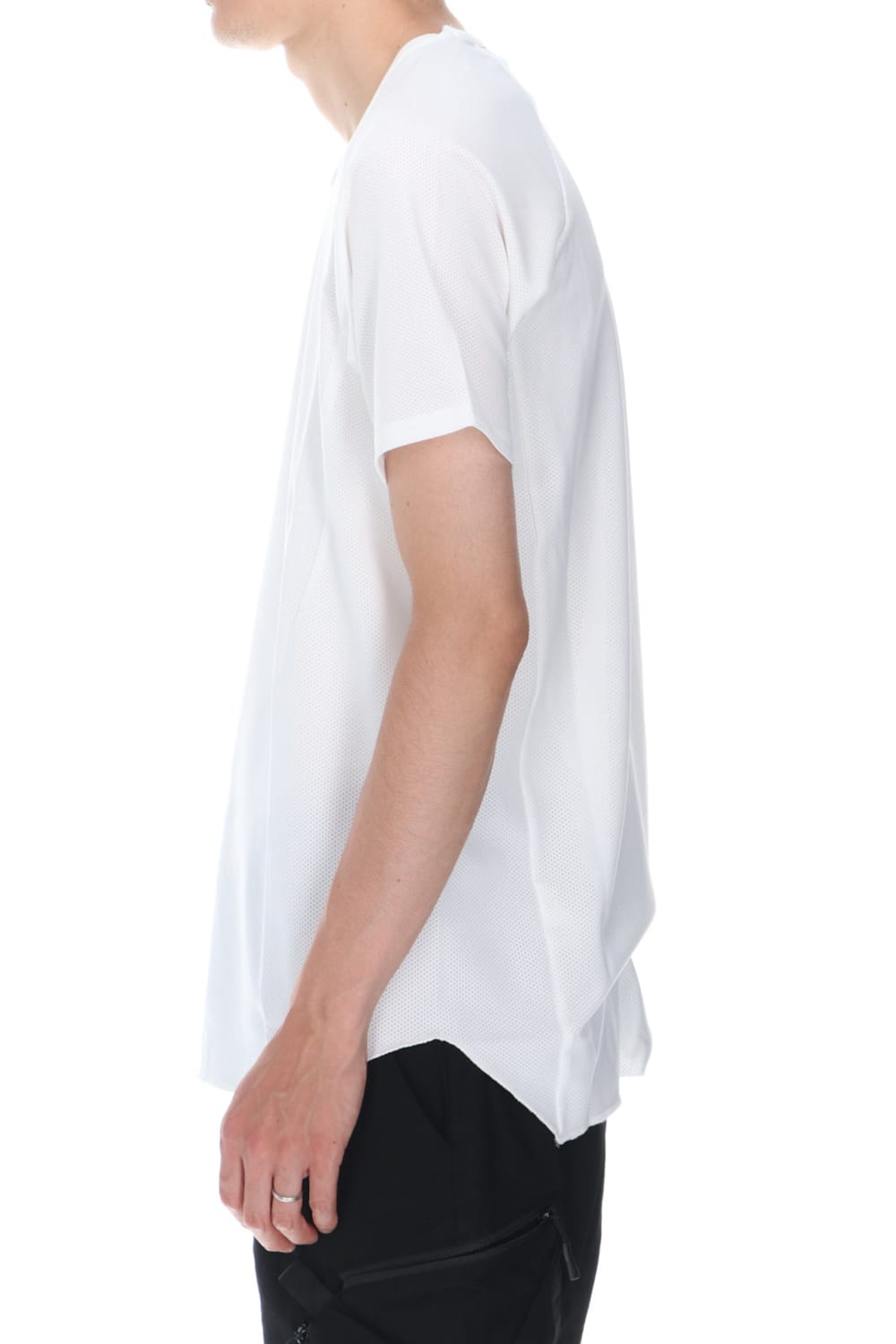 Crew Neck Raglan S/S White