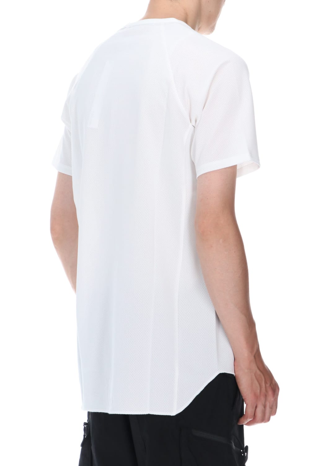 クルーネック ラグランS/S White