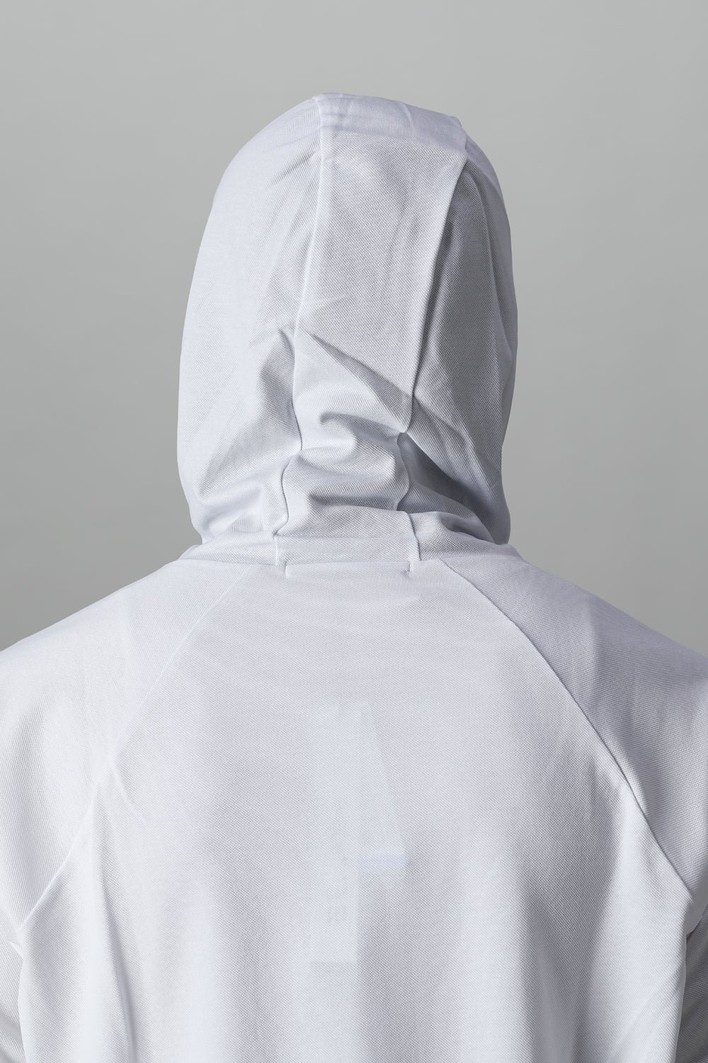 3/4 Sleeve Parka White