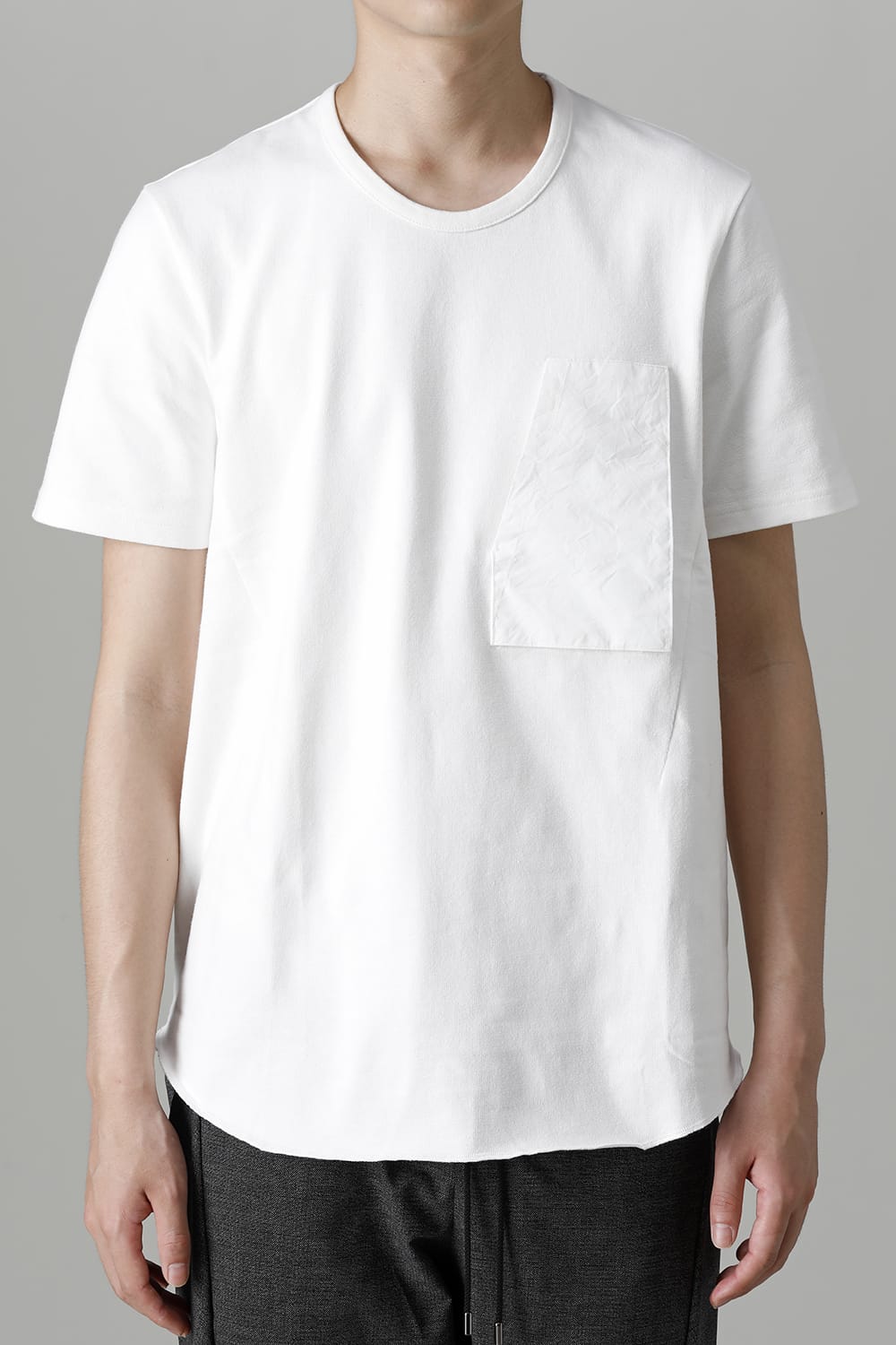 Military Cargo Pocket S/S White