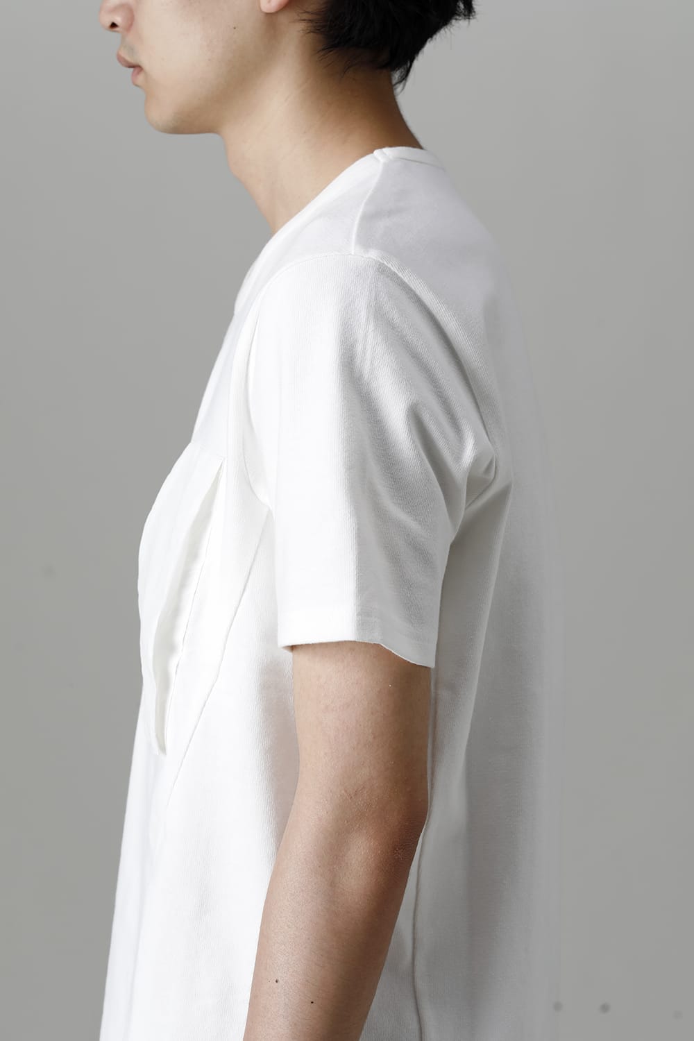 Military Cargo Pocket S/S White