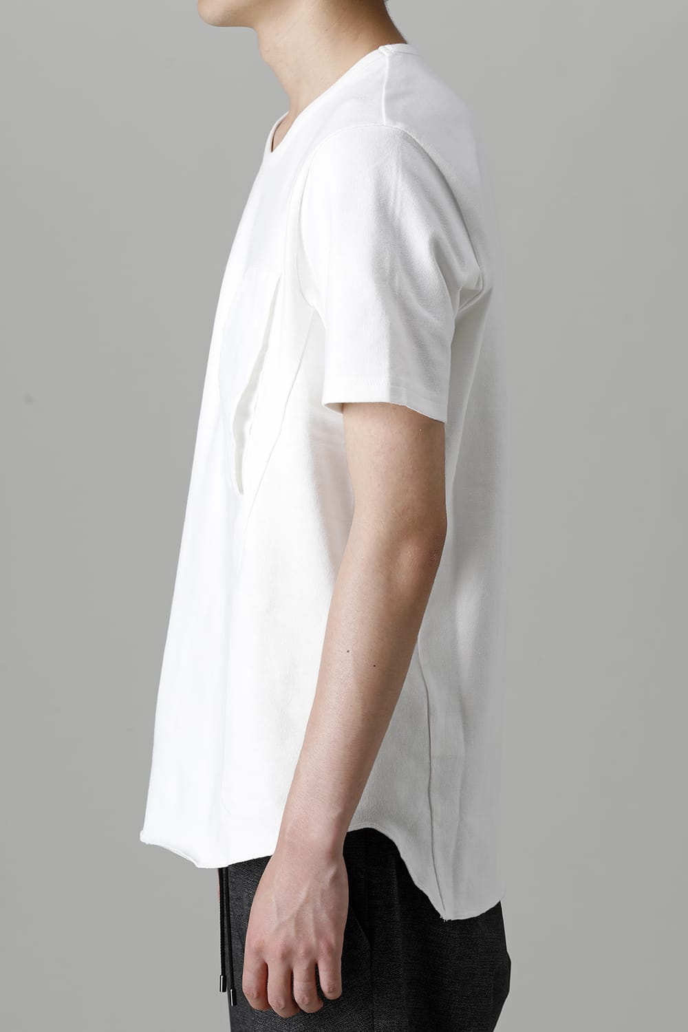 Military Cargo Pocket S/S White