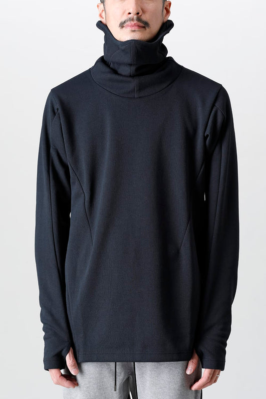 Balaclava Neck LS Black