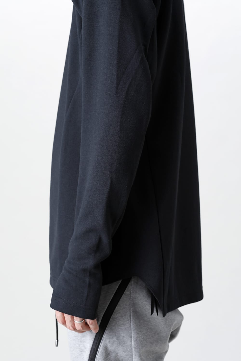 Balaclava Neck LS Black