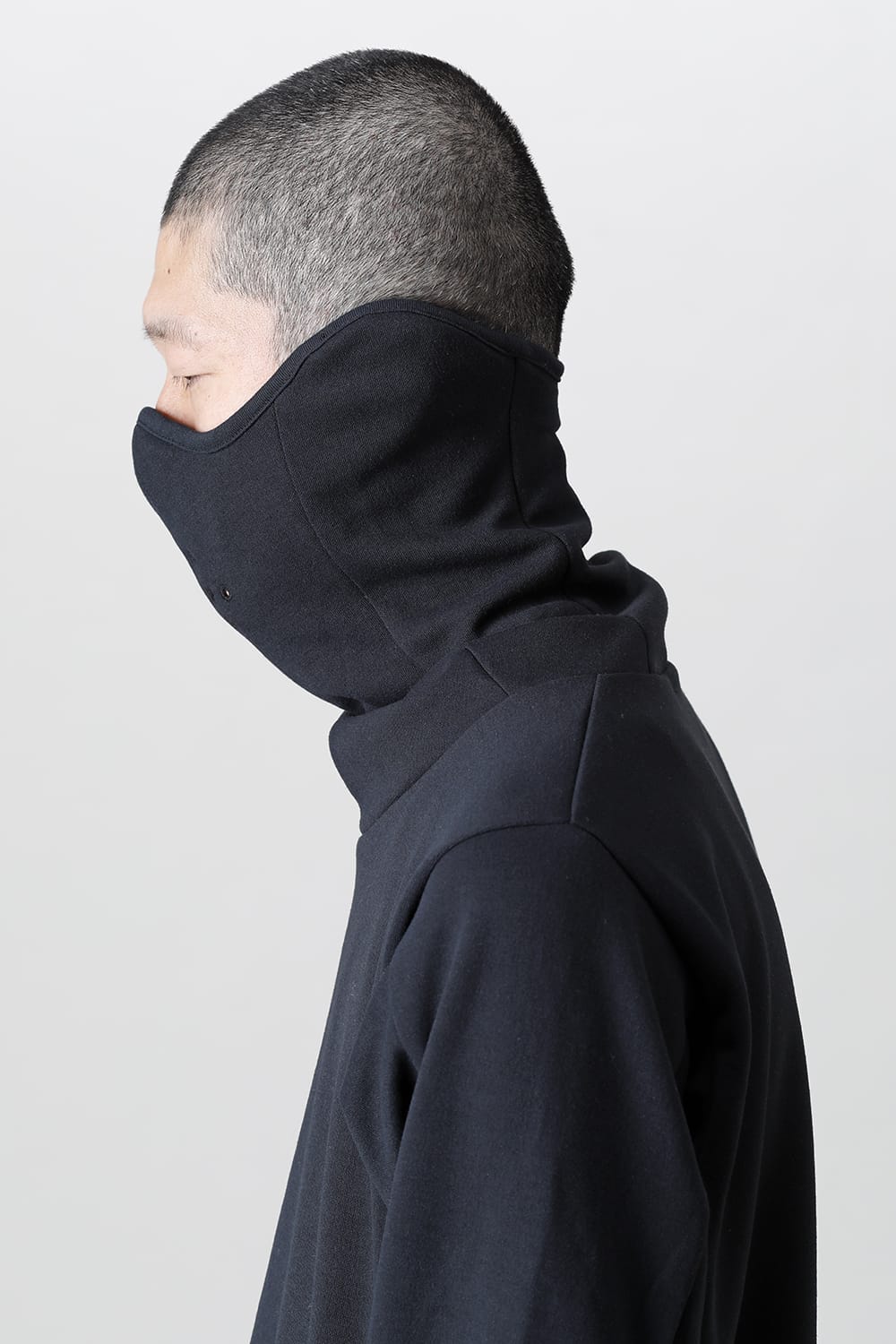 Balaclava Neck LS Black