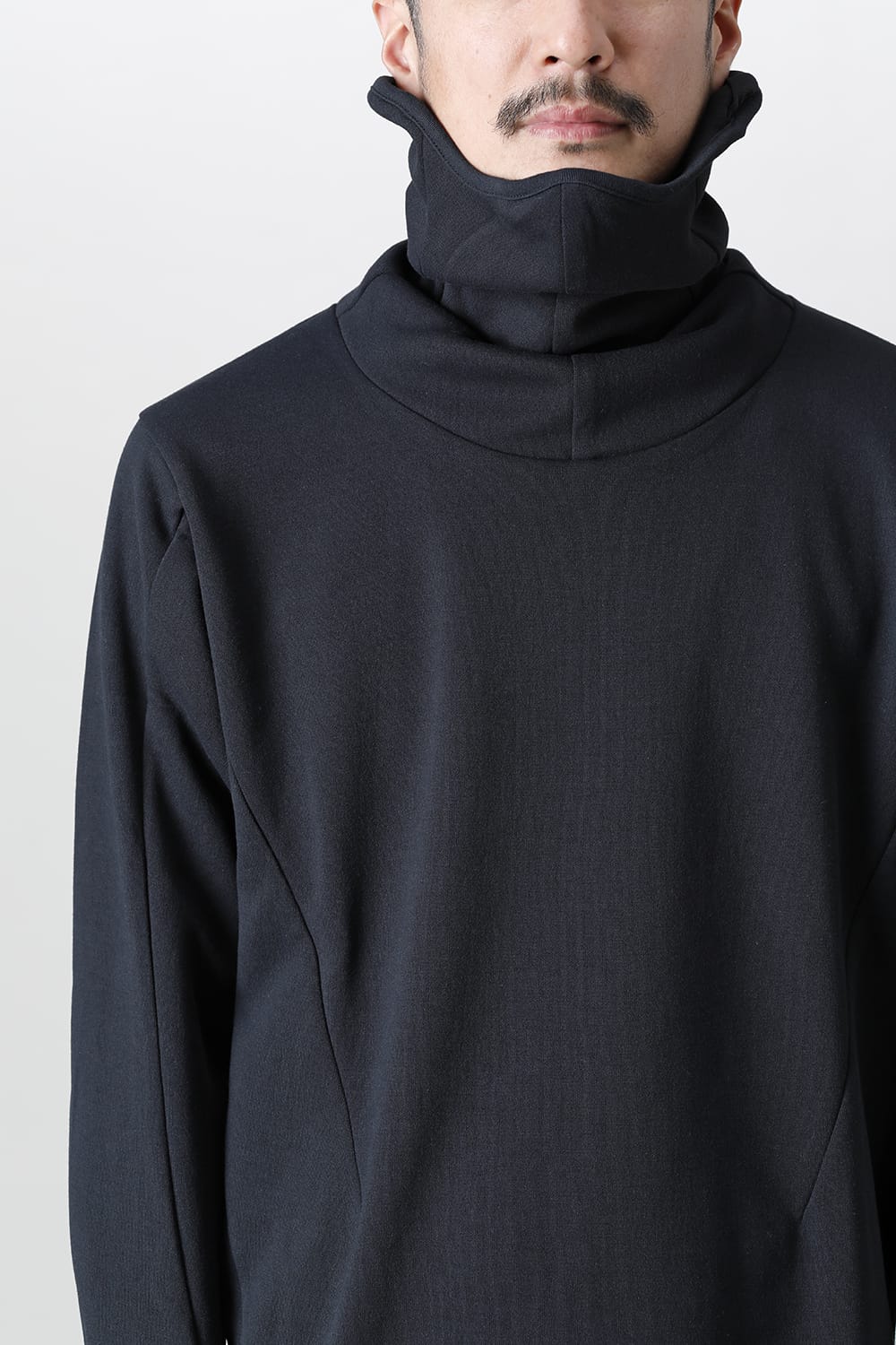 Balaclava Neck LS Black